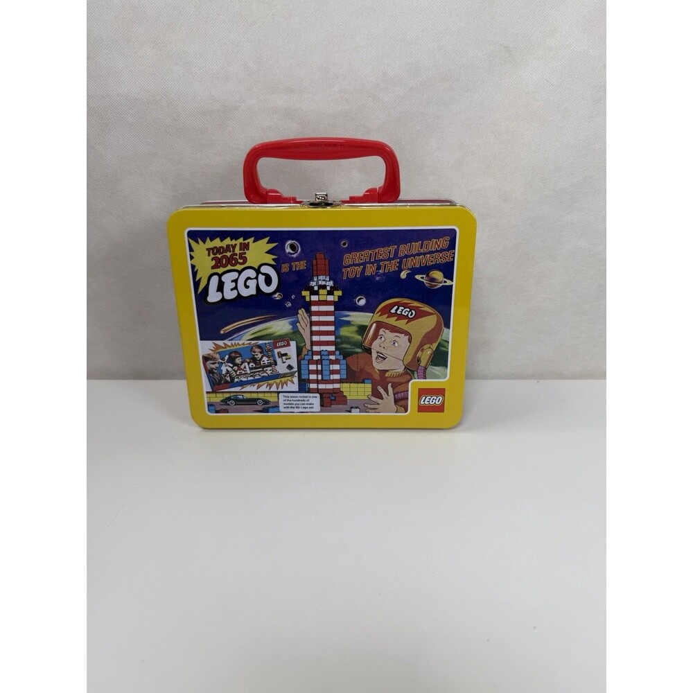 New LEGO 5007331 VIP Exclusive Collectible Retro Tin Lunchbox